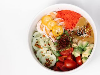 Поке Боул з креветками 