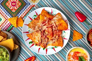 Chipsuri Nachos cu salam Chorizo