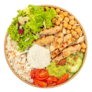 Chicken Avocado Salsa Salad