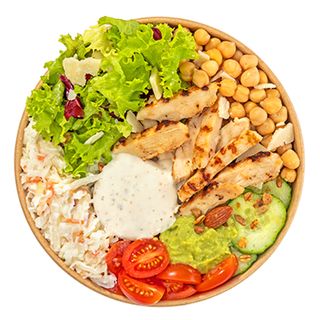 Chicken Avocado Salsa Salad