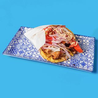 Pita gyros di maiale