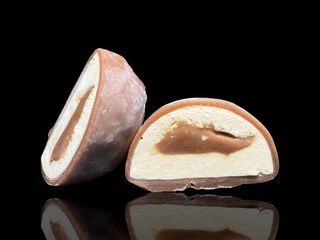 MOCHI CZEKOLADOWO-KAWOWA Z KARMELEM