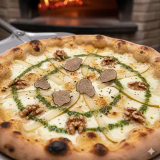La pere tartufo e formaggi