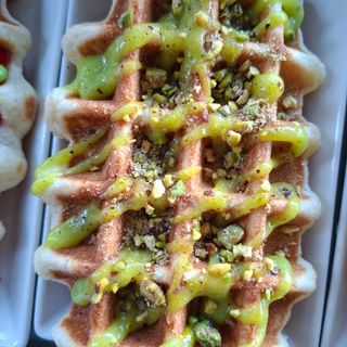 Gaufre Pistache Crème Pistache