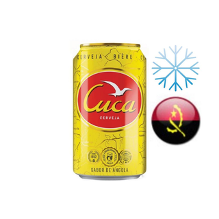 Cerveja Angolana Cuca (lata) 33cl (4,5% Vol.)
