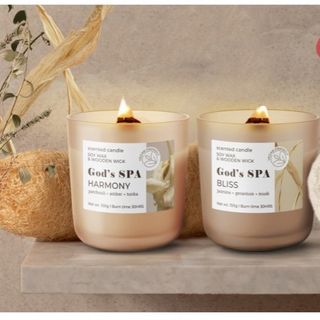 Sojowa świeca zapachowa SPA 