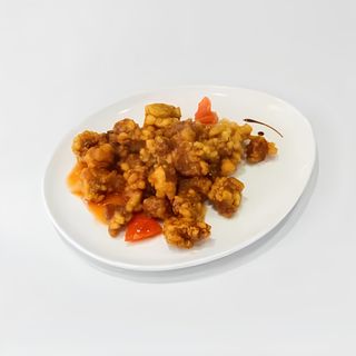 Maiale in salsa agrodolce