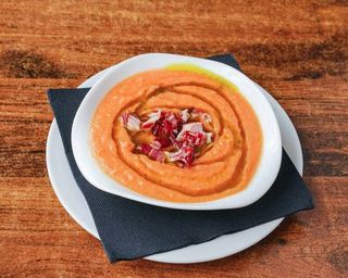 Salmorejo Con Jamón