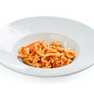 177. Udon con gamberi