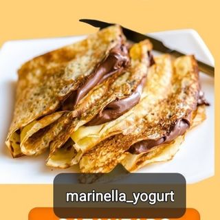 Crepes senza glutine, Nutella, cioc.bianco,cocco