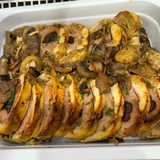 Pollastre Farcit 2 Talls