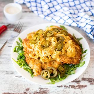 Placki z sosem Curry 3szt