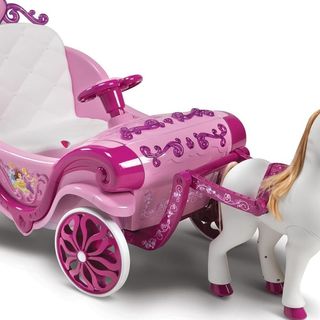 Masinuta electrica pentru copii Huffy Princess Carriage, baterie 6V, a... [4217863]