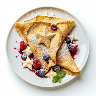 Crepes crema pan di stelle e bueno