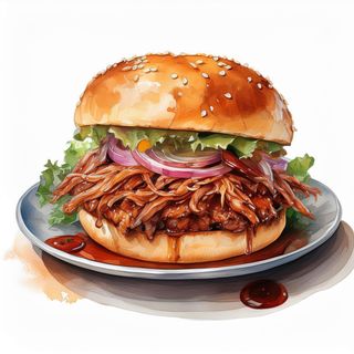 Pulled Pork Burger