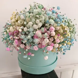14- Flowerbox z gipsowką kolorową