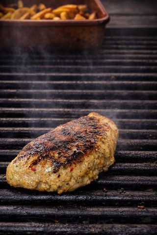 Свински джоб с топено сирене