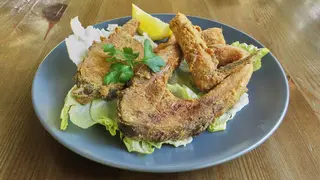 Пържен шаран (350г)