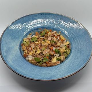 "Arroz" Frito de Coliflor