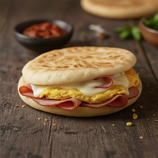 Chapati Omelette Jambon Mozzarella Arbi