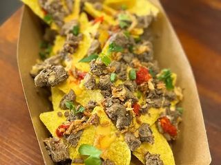 Начос з телятиною