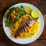 Half Pilau, Half Matooke, Fish