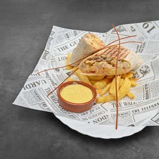 Menú Taco de Gambas 