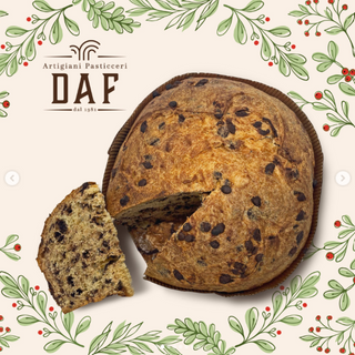 Panettone con gocce di cioccolata