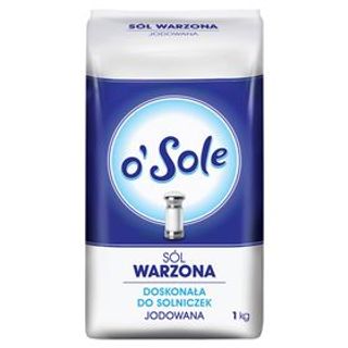 Sól warzona jodowana o`Sole . 1кг