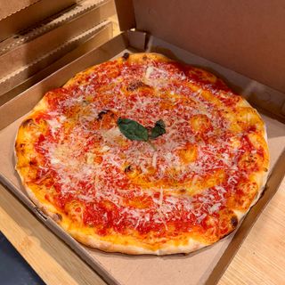 al piatto POMODORO E GRANA(no mozz)