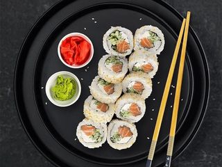 Uramaki łosoś 10​ szt.