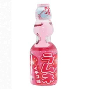 Ramune de fresa (220 ml.)