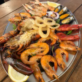Mariscada al grill