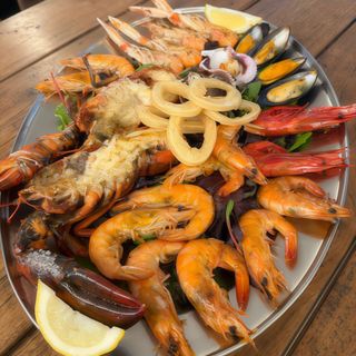Mariscada al grill