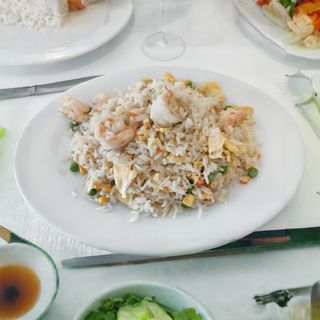 Arroz Chao Chao com Gambas