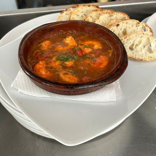 Gambas Estilo La Famiglia