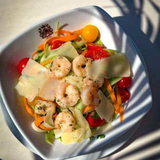 Insalata con gamberetti 