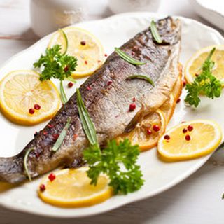 Пъстърва на скара