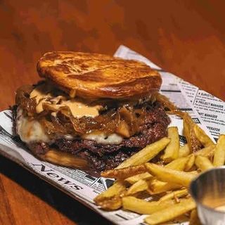 Burger Patty Roll Melt