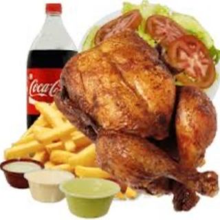 Menu pollo A la Brasa Entero 