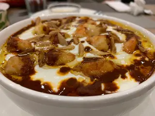 Fatté Gambas au Yaourt