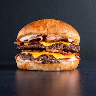 Hamurguesa Doble y Doble de Queso  