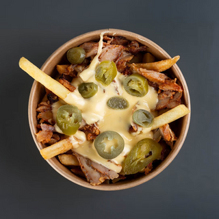 ფრი ჰალაპენიოთი და ხორცით