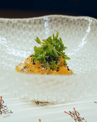Tartar de salmón
