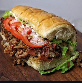 Sandwich Kafta (Viande Hachée)