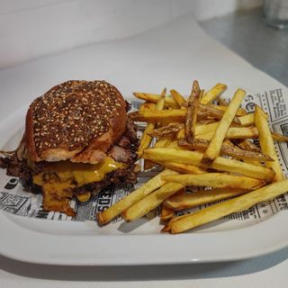 Hamburguesa Smash Oklahoma