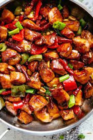 Chicken Kungpao Style