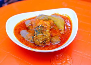Amala & Abula with Fish