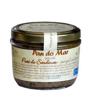 Pate De Sardinas Pan Do Mar 125Gr