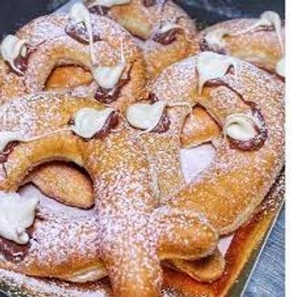 Graffa Nutella e cioccolato bianco